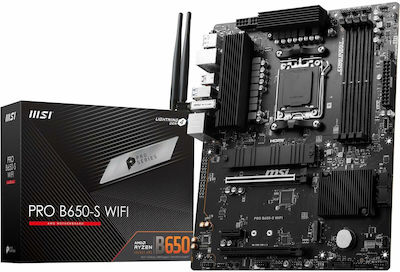 MSI Pro B650-S WIFI Placă de bază ATX cu AMD AM5 Socket