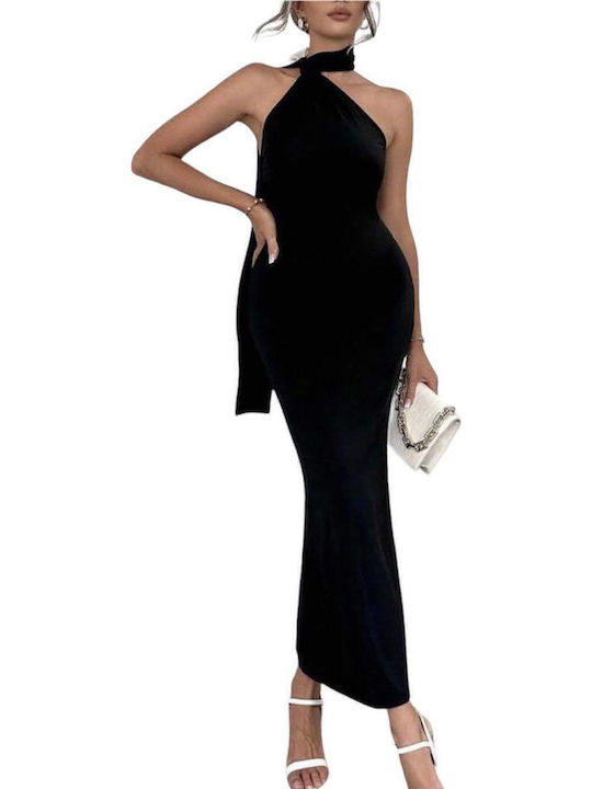 Woman's Fashion Dress Evening Black