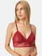 Minerva Bralette Σουτιέν Κόκκινο