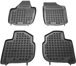 Sahler Σετ Μπροστινά και Πίσω 4τμχ για Renault Rapid Seat Toledo Skoda Rapid Μαύρα
