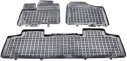 Sahler Σετ Μπροστινά και Πίσω 4τμχ για Toyota Sienna 2010+ Μαύρα