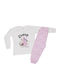 Papillon Kids Kinder Schlafanzug Winterlich Ecru