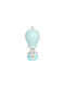 Keskor Kids Decorative Lamp Hot air balloon Turquoise 16x16x36εκ.