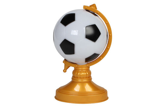 Keskor Kids Decorative Lamp Ball Gold 12x12.5x22εκ.