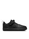 Court Borough Kids Sneakers with Scratch Black