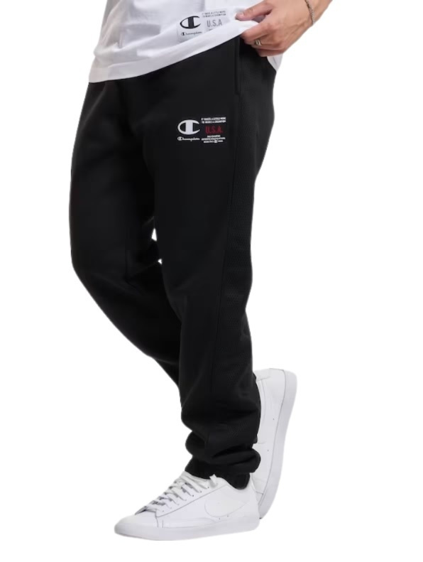 Champion Men s Sweatpants with Rubber Black 219258 KK001 Skroutz.cy