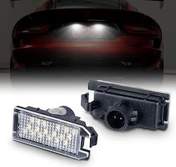 Φώτα Πινακίδας Led 12V για Fiat 500 Dodge Viper Jeep Grand Cherokee 2τμχ Φώτα Πινακίδας Led 12V για Fiat 500 Dodge Viper Jeep Grand Cherokee 2τμχ
