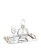 Novaker Glas / Metallisch Silber 3Stück