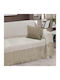 Lino Home Angollo Ριχτάρι Τριθέσιου Καναπέ Chenille 180x300εκ. Winter Taupe