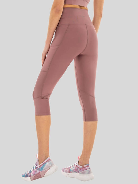 Be:Nation Women's Capri Legging Pink