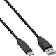 InLine USB 2.0 Kabel USB-C männlich - USB-A Schwarz 5m (35735)