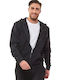 Sweatshirt mit Kapuze Schwarz