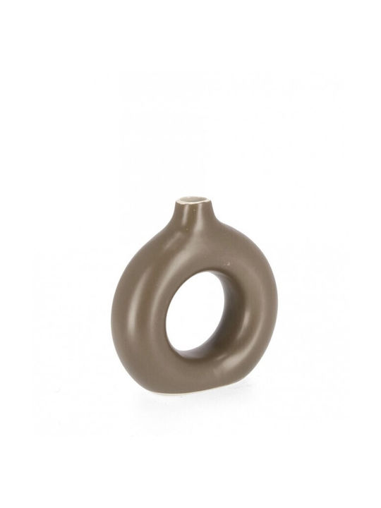 Bizzotto Decorative Vase Odino Brown 18.5x6x19cm
