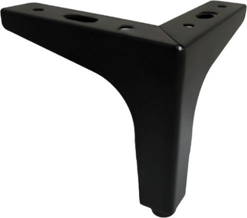 JGS S.A. Ago Metallic Furniture Leg Suitable for Couch Black