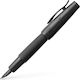 Faber-Castell E-motion Pure Fountain Pen Medium Black Aluminum with Black Ink