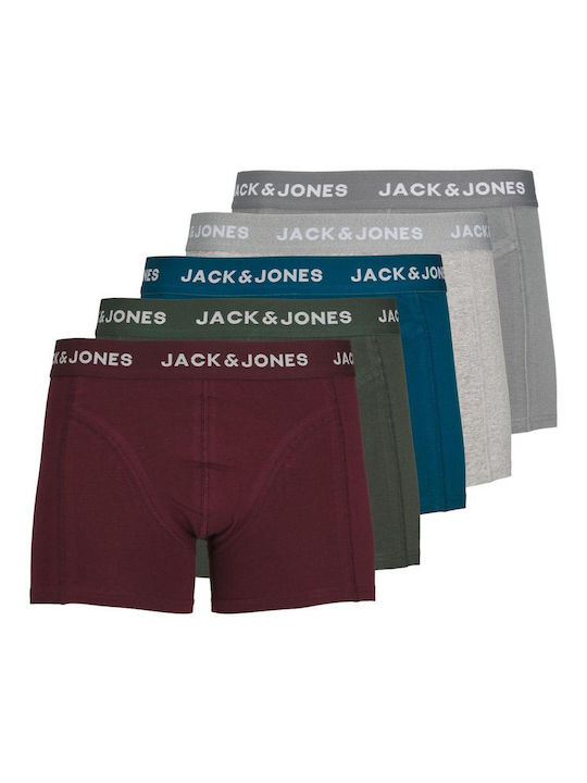 Jack & Jones Ανδρικά Μποξεράκια 5Pack