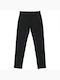 Hose Chino Elastisch Schwarz