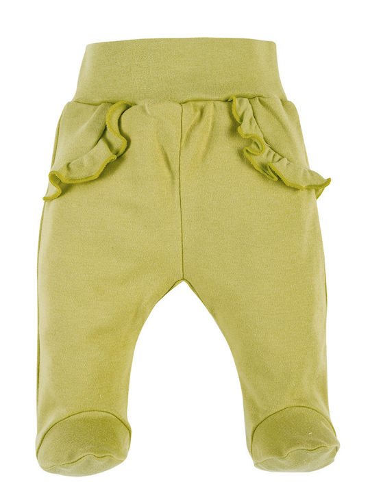 Makoma Girls Fabric Trouser Green