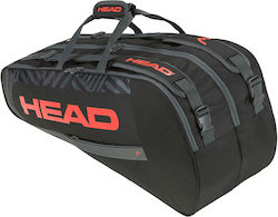 Head Base 6 Racket Tennis Bag Black