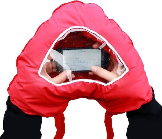 Gadget Master Mănuși Smartphone În Formă De Inimă Roșu