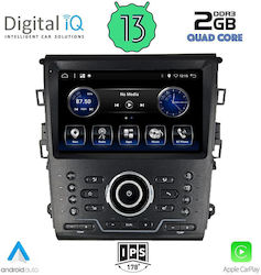 Digital IQ Car Audio System for Ford Mondeo 2014> with Clima (Bluetooth/USB/AUX/WiFi/GPS/Apple-Carplay/Android-Auto) with Touch Screen 9"