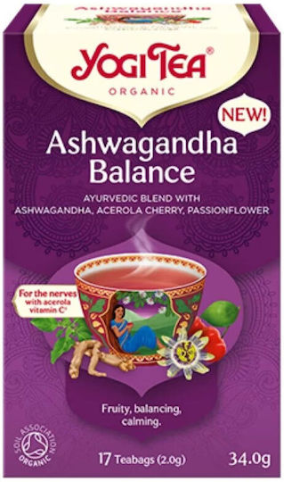 Yogi Tea Balance Herbs Blend Organic Product 17 Bags 34gr