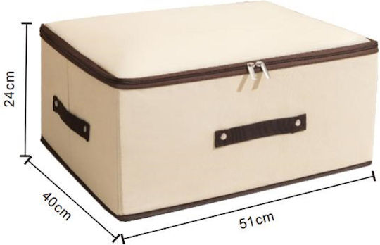 Tpster Stoff Aufbewahrungsbox mit Deckel