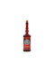 Glass Drops Bottle Water Glass with Cork Orange 500ml