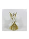 Zaros Christmas Plastic Figure Cherub Gold Height 27cm