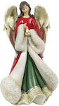 Zaros Christmas Figure Cherub Red Height 29.5cm