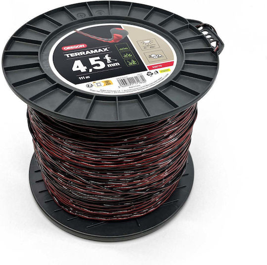 Oregon Terramax Round Brush Cutter Trimmer Line 4.5mm 111m 636770