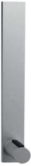 Inofix Door Hook Single Slot Metallic 4x7.7x29.6cm