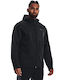 Athletic Jacket Waterproof and Windproof Black