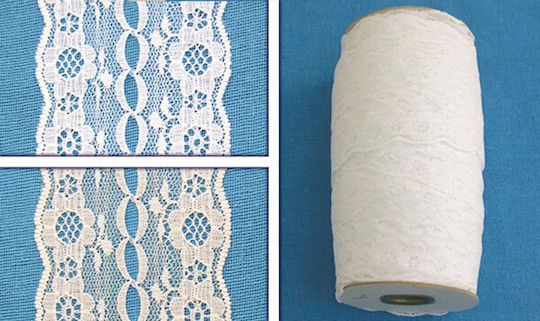 Paperpack Net Ribbon White