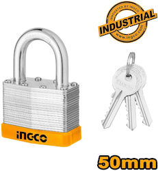 Ingco Padlock with Key 50mm