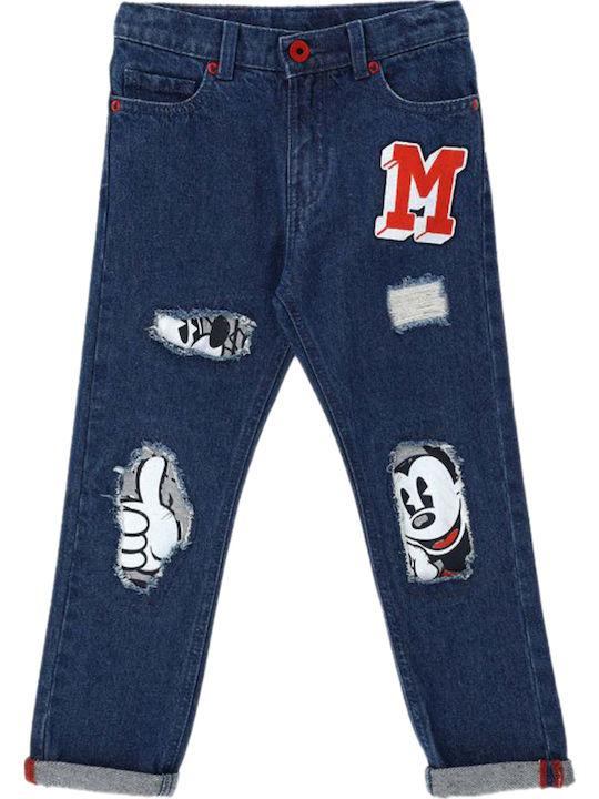 Original Marines Blugi Pentru Copii Pantaloni Albastru Marin