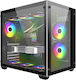 Vengeance Viper-V2 Desktop PC Gaming (Ryzen 5-5500/16GB DDR4/512GB SSD/Radeon RX 6600/Fără Sistem De Operare)