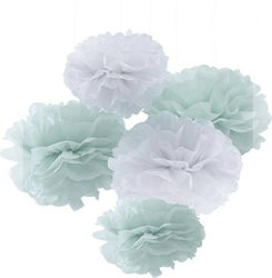 Ginger Ray Pom Pom Artizanat Turquoise
