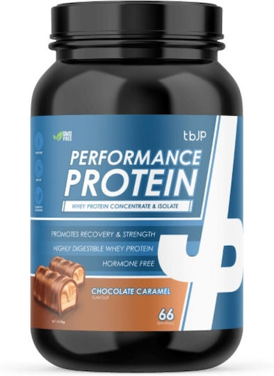 tbJp Performance Protein Protein Molke mit Geschmack Zartbitterschokolade & gesalzenes Karamell 2kg