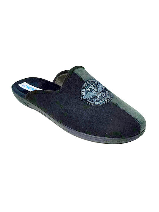 Dicas Men's Slipper Black