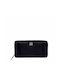Guy Laroche Large Leather Women's Wallet with RFID Black