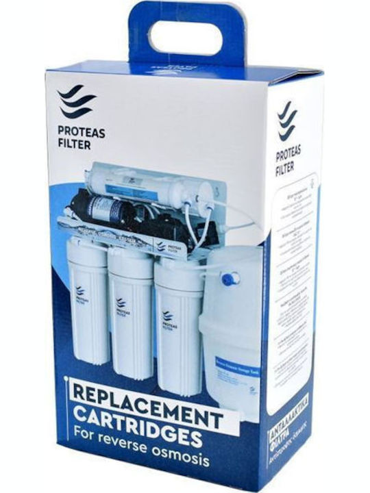 Proteas Filter Ersatz-Wasserfilter Umkehrosmose (RO)
