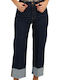 Hoch tailliert Damenjeans