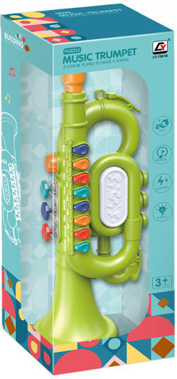 Perfectoys Wind Instrument Music Toy Green For 3+ Years