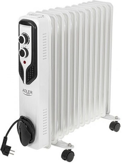 Adler Convector Heater Floor 2500W 48.5x55cm White