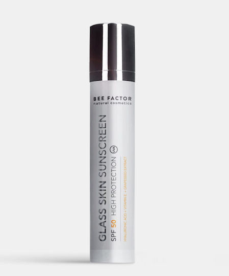 Bee Factor Glass Skin Слънцезащитен Крем За Лице SPF50