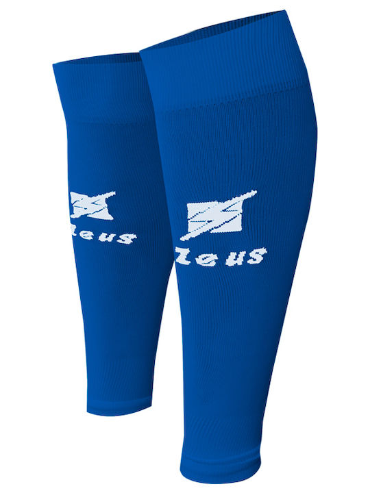 Zeus Leg Sleeves για Επικαλαμίδες Ποδοσφαίρου Μπλε 1 Ζεύγος