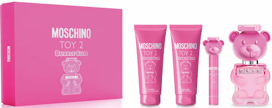 Moschino Bubblegum Set De Parfumuri Pentru Femei Cu Eau De Toilette 4 Bucăți