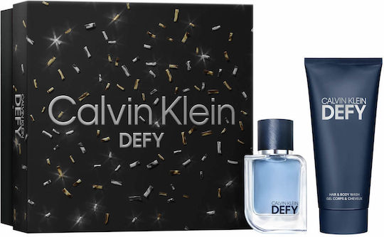 Calvin Klein Defy Ανδρικό Σετ με Eau de Toilette 2τμχ