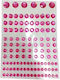Next Decorative Element for DIY Crafts Fuchsia 130pcs